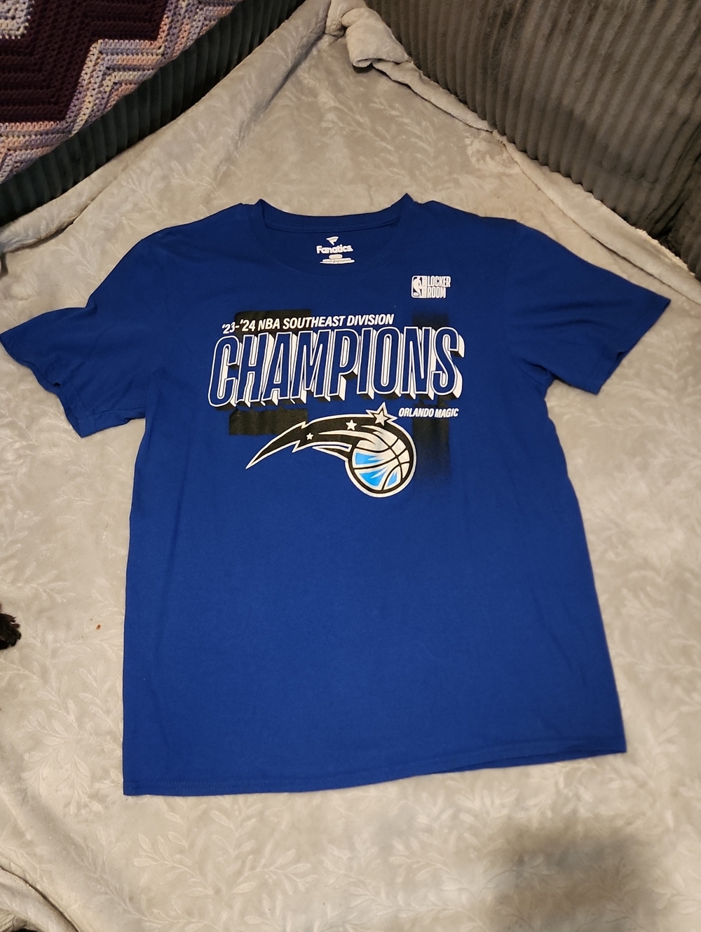 Fanatics Orlando Magic Blue 'Champions' T-Shirt